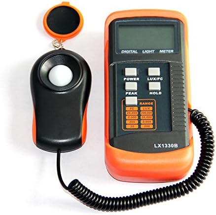 LONN Portable Multifunctional Digital Light Lux Meter and Illuminance Measurement Photometer Luxmeter Light Illuminometer