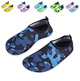 Mabove Kids Swim Water Shoes Non-Slip Quick Dry Barefoot Aqua Pool Socks Shoes for Boys & Girls Toddler