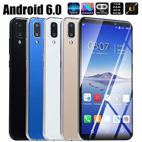 image for Drindf Smartphone 6.1 Inch Ultrathin Android 6.0 Quad-Core 1GB+8GB+Ext