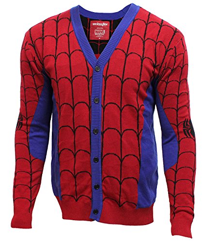 Spider-Man I Am Knit Cardigan Marvel Comics