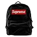 Unisex Supreme Brand Logo Canvas Backpack