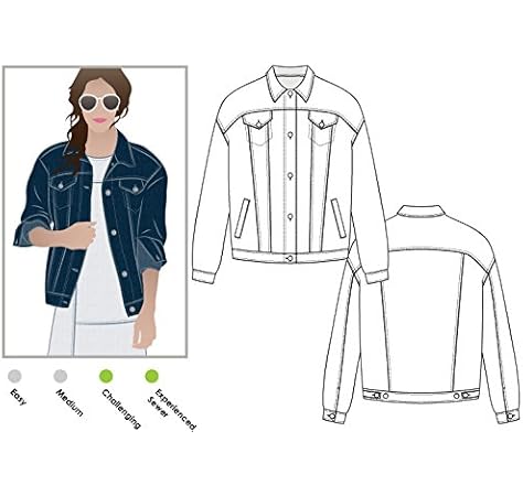 denim jacket size 18