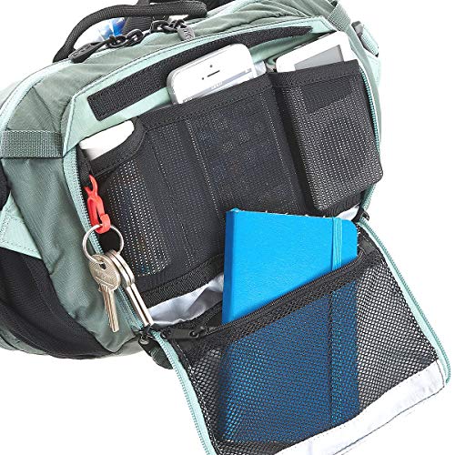 Evoc Hip Pack Race 3L with 1.5L Bladder Olive/Light Petrol, One Size