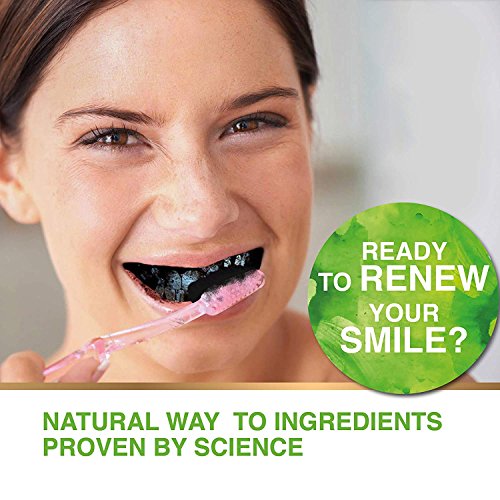 All Natural Charcoal Teeth Whitening Gum Powder -Mint Flavor- Made with Organic Coconut Activated Charcoal and Bentonite Clay Formula for Stronger Healthy White Teeth.No need for Strips, Kits or Gel. - Thumbnail 3