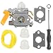 Hilom C1U-H60 Carburetor for 25cc 26cc 30cc Ryobi Homelite String Trimmer RY28100 RY28120 RY28121 RY28140 RY28141 308054013 308054012 308054004 308054008 308054077 with Adjusting Tool