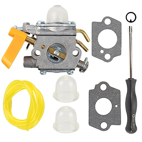 Hilom C1U-H60 Carburetor for 25cc 26cc 30cc Ryobi Homelite String Trimmer RY28100 RY28120 RY28121 RY28140 RY28141 308054013 308054012 308054004 308054008 308054077 with Adjusting Tool