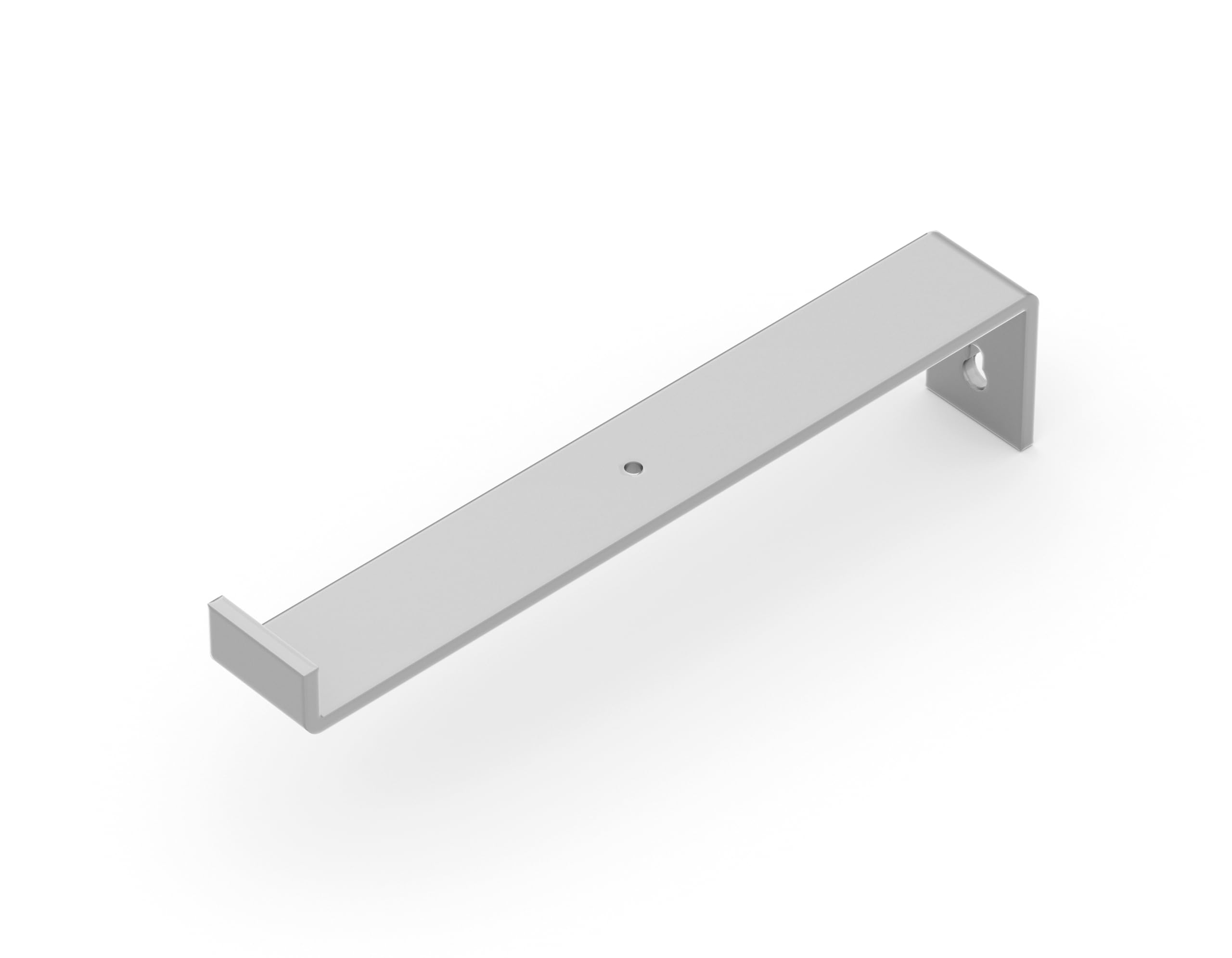 Alberts 805777 Ben Several Sizes-Available in Different Trendy Colours-Shelf Brackets as a Pair or individually-62 x 309 x 30 mm, White Aluminium