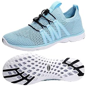 SUOKENI Women’s Quick Drying Slip On Water Shoes for Beach or Water Sports