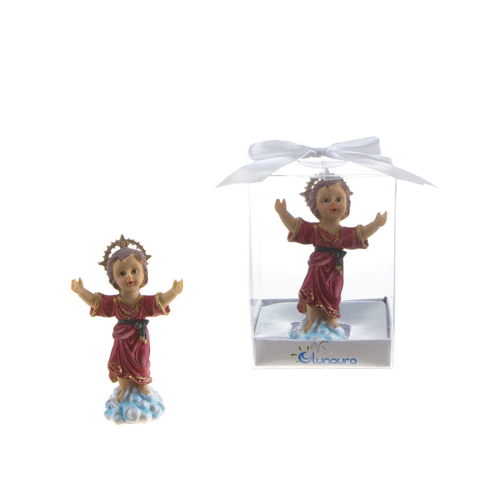 Lunaura Religious Keepsake - Set of 12 El Divino Nino Statue Favors