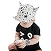 Marca west Unisex Baby Kid Child Toddler Safari Baseball Beanie Cap Hat Black