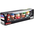 ZJYJING Figures Toys 5-Piece Set of Cartoon Characters Eric Cartman, Stan Marsh, Kyle Broflovski, Kenny McCormick and Butters Stotch, Sculptural Table Top Decorations Average 2.4"