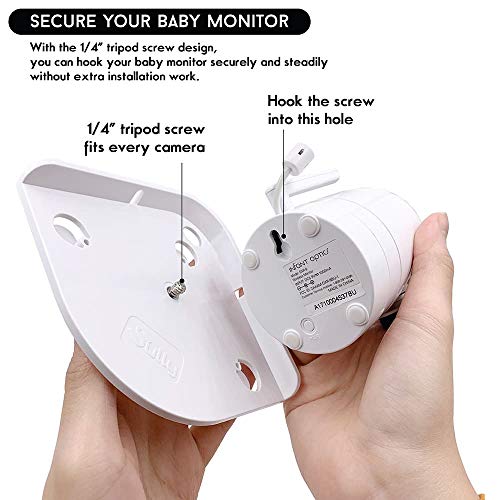 4 Baby+Monitor+Mount+White+Monitoring