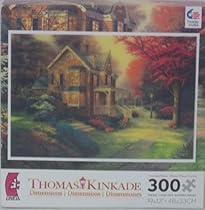 Thomas Kinkade Dimensions 3D Puzzle - Victorian Autumn