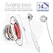 Wireless Headphones,V4.1 Magnetic Bluetooth Earbuds Stereo Noise Canceling Sport Earphones Sweatproof Headset w/Mic Compatible iPhone X/8/8 plus/7/6, Samsung S9/S8/S6 Note 8/7 and Android Smartphones