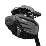 Cool Change Bike Saddle Bag Large Capacity Hard Shell Quick Release Water Resistance Cycling Bag