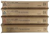 New Genuine Ricoh Toner Set For MP C4501, C5501 - Cyan Yellow Magenta & Black