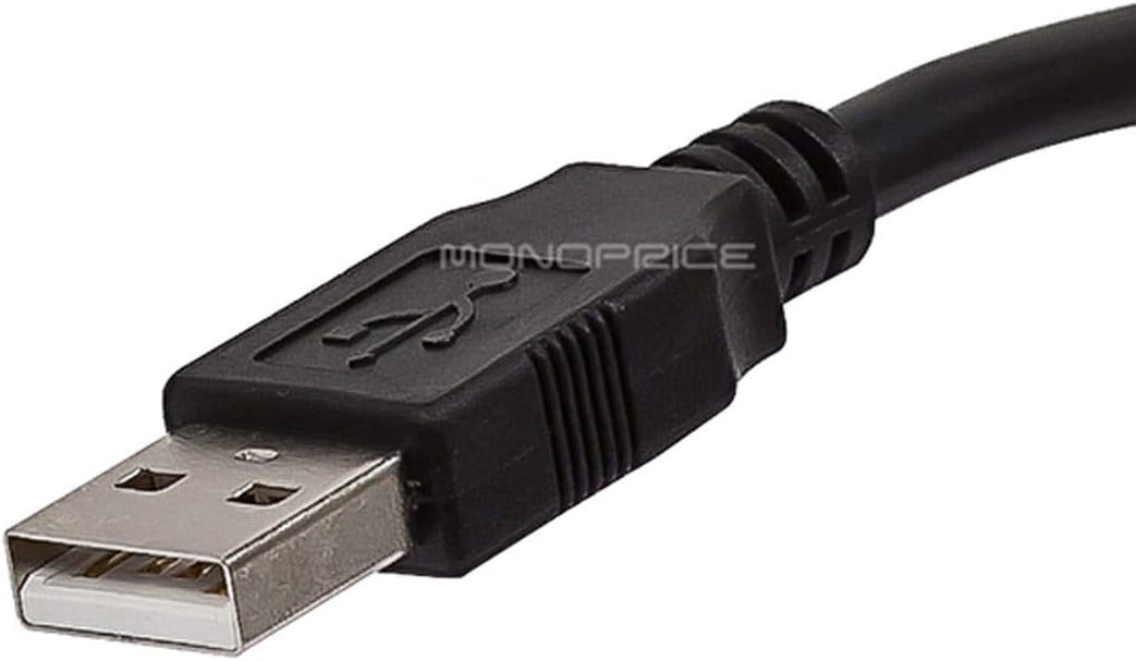 Monoprice USB-A to USB-A Female 2.0 Extension Cable - 4.8M (16ft) - Black, Active, 20/28AWG, Repeater Kinect & PS3 Move Compatible - Image 4