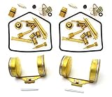 Ultimate Carburetor Rebuild Kit with Floats - Compatible with Honda 1970-1973 CB350 CL350 Twins