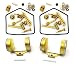 Ultimate Carburetor Rebuild Kit with Floats - Compatible with Honda 1970-1973 CB350 CL350 Twins primary