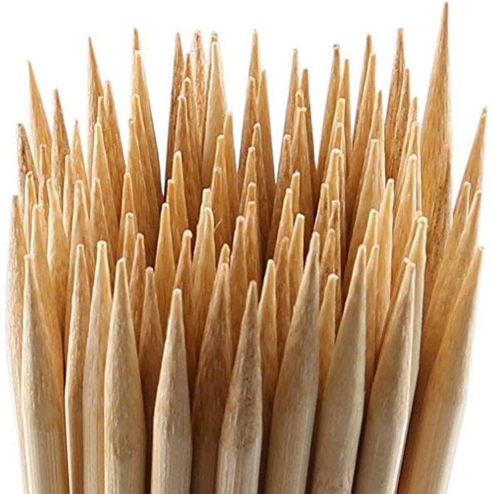 Bamboo Marshmallow Roasting Sticks 5mm Thick Extra Long Heavy Duty
