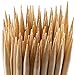 MalloMe XL Bamboo Skewers 30 Inch 100 pcs - 5mm Thick Bamboo Sticks - Heavy Duty Wooden Shish Kabob Skewers for Grilling - for Kebab BBQ Grill Hot Dog, Candy Apple Smores Sticks Wood Skewer Appetizers