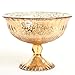 Koyal Wholesale Compote Bowl Centerpiece Mercury Glass Antique Pedestal Vase, Floral Centerpiece, Wedding, Bridal Shower, Home Décor (7