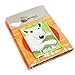 Pop Doggie Bull Terrier Refrigerator Magnets with Funny Sayings (Set of 4)