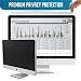 24 inch Computer Privacy Screen Filter for Widescreen Computer Monitor - 16:9 Aspect Ratio - Premium - Reversible Anti-Glare Protector - Privacy for Data Confidentiality by AirMat