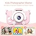 MITMOR Kids Digital Cameras for Girls Boys with 32G SD Card and Dual Lens 2.0 Inch IPS Color Screen,20.0MP HD Children Digital Video Toy Cameras Mini Camcorder for 2-14 Years Kids Birthday Gifts