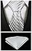 Neckties By Scott Allan - Silver Stripe Mens Tie