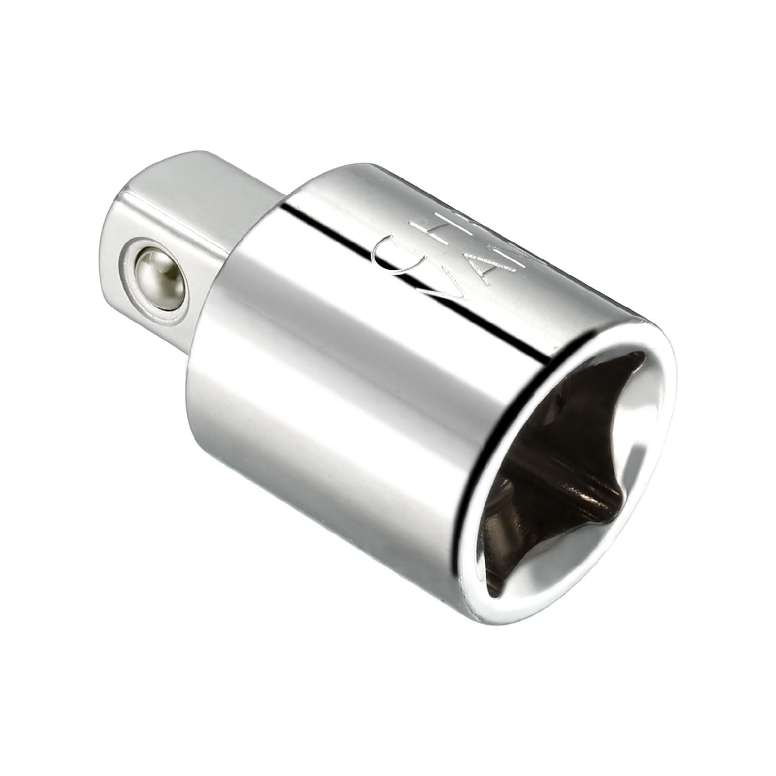 CoCud Impact Socket Adapter, 1/2" F to 3/8" M, CR-V Square Drive Reducer - (Applications: for Impact Driver Wrench)