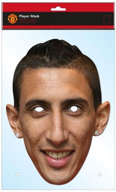 Angel Di Maria Face Mask Official Manchester United Fc Merchandise Amazon Co Uk Sports Outdoors