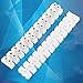 Terminal Blocks 10Pcs 360V 10A Screw-in Electrical Connectors 12 Position Wire Connector Strips for Industrial Equipment