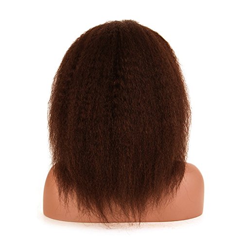 HairPR-Full-Lace-Wigs-human-hair-for-black-women-Kinky-Straight-Indian-Hair-100-Virgin-Remy-Human-Hair-Wig-Brown-14-inches