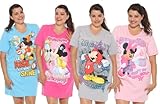 Disney Mickey Minnie Mouse + Friends V-Neck Sleep Shirt (One Size Fits Most)