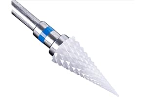 ZLWei Nail Drill Bit Electric Manicure Drills for Milling Cutter Ceramic Burr Accessories