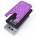 LG G6 Case, LG G6 Back Cover, TILL(TM) Studded Rhinestone Crystal Bling Diamond Shock Absorbing Hybrid Defender Rugged Slim Case Cover For LG G6 2017 Release 5.7Inch [Purple]