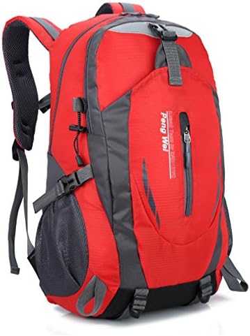 KEXKL Waterproof Wear-Resistant Hiking Backpack Resin Mesh Dorsal Breathable Outdoor Camping Backpacks Travel Sport Bags Color1 30-40L