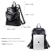 BOYATU Convertible Genuine Leather Backpack Purse for Women Fashion Travel Bag