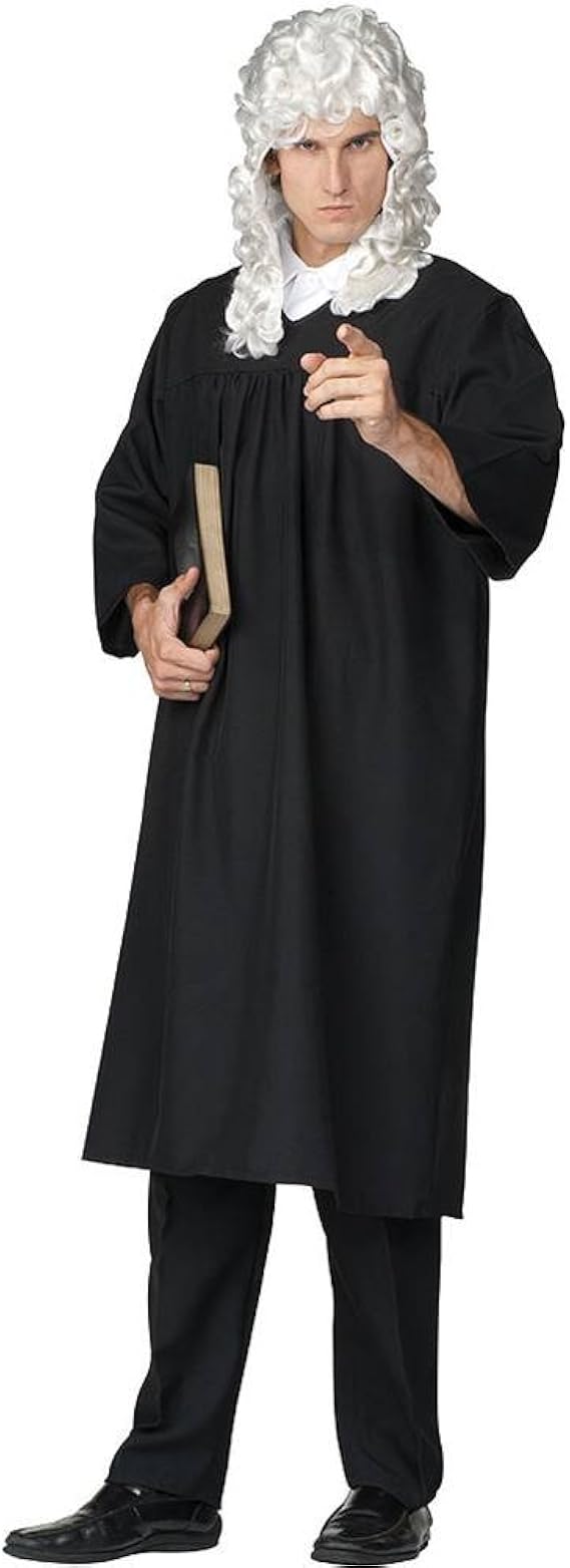 Judge Robe Adult Standard Costume, Size 3640 Clothing