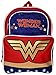 Wonder Woman 16 Backpack Cargo Pockets DC Comics Bag