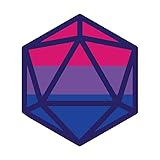 Dark Spark Decals Bi Bisexual Flag LGBT Pride D20-4