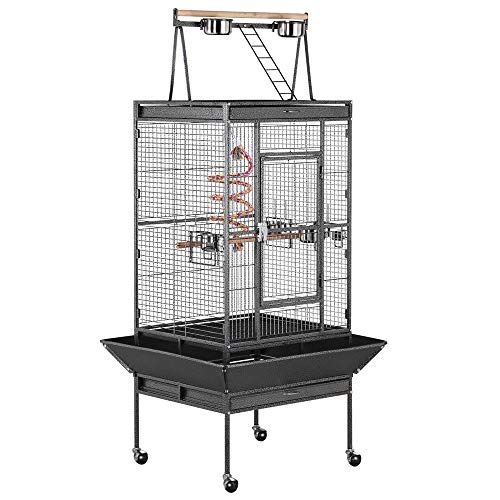 Yaheetech Parrot Bird Cage Playtop Cockatiel Cockatoo Birdcages