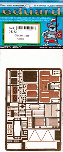 EDU36342 1:35 Eduard PE - C15A No.13 Cab Detail Set (for use with the IBG kit) [MODEL KIT ACCESSORY]