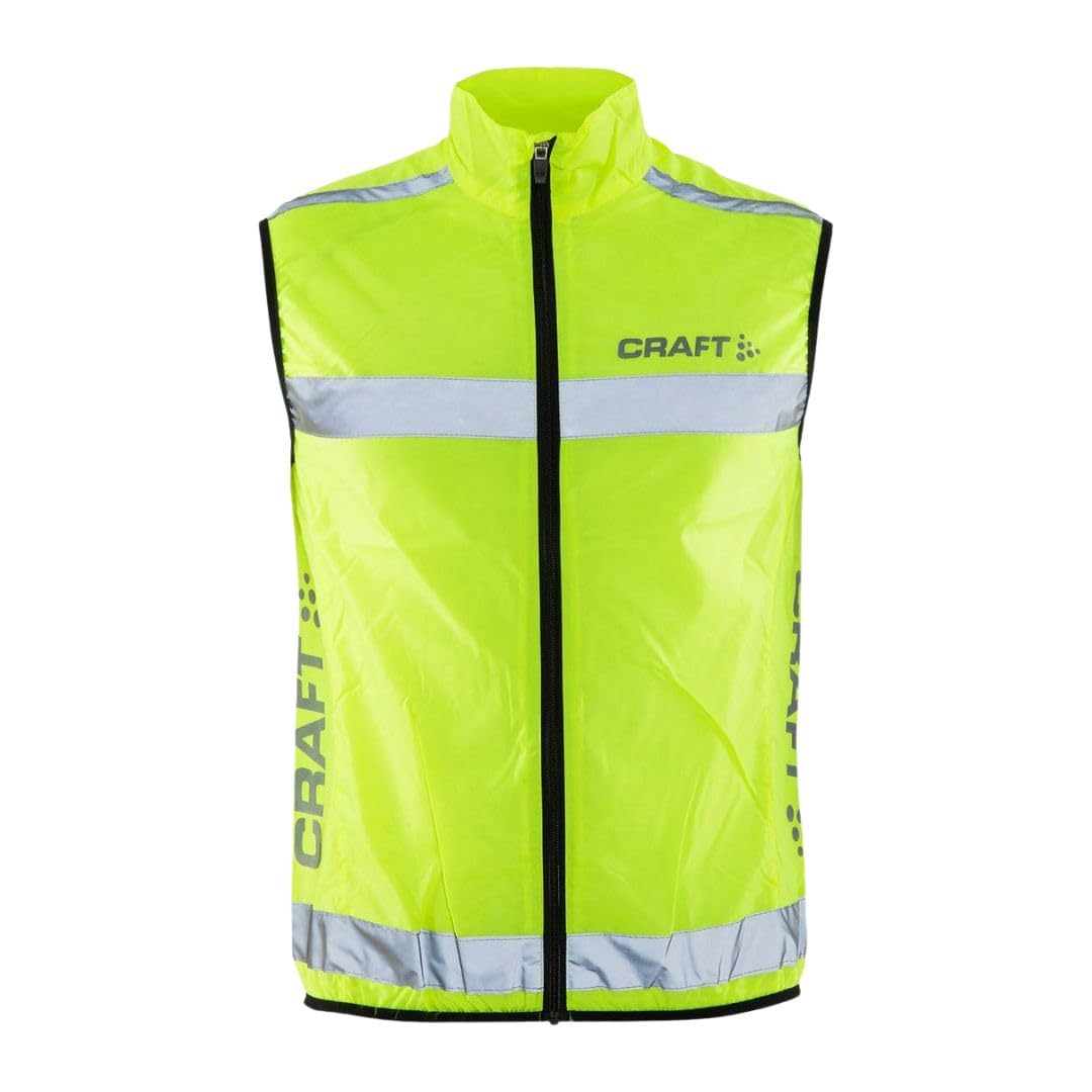 Craft Men Craft Sportswear Active Run Safety Vest, Neon, M UK
