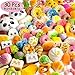Random 30 pcs Squishies Cream Scented Slow Rising Kawaii Simulation Lovely Toy Large Medium Mini Soft Food squishies, Phone Straps, Stress Reliever Anxiety Toys For Children Adults (30P Donuts)
