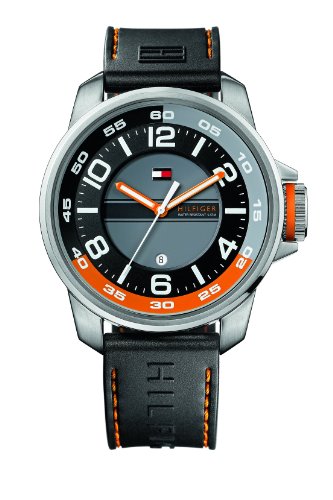 Tommy Hilfiger Synthetic Collection Grey/Black Dial Men's Watch #1790716