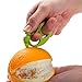 PELEG DESIGN Zesty Chameleon-Shaped 2-in-1 Citrus Zester and Peeler for Decorating Cocktails Cooking and Peeling Fruit, Green