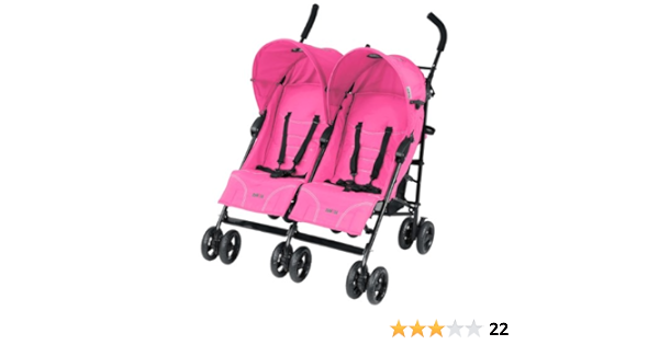 mia moda double umbrella stroller