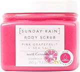 Sunday Rain Pink Grapefruit & Sea Salt Body Scrub 265g
